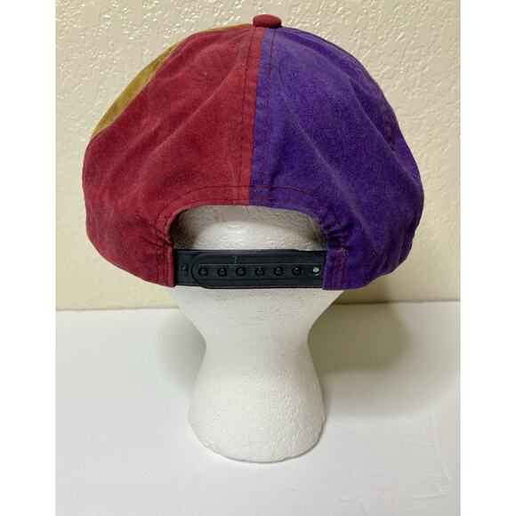 Colorado Hat Color Block Patchwork Sueded Embroidered SnapBack Cap - Picture 4 of 9